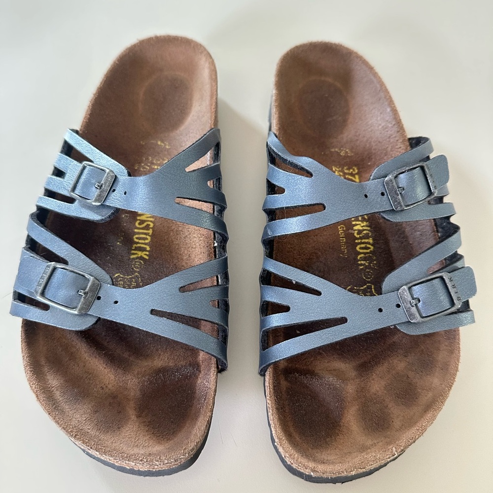 Women’s Birkenstock Strappy Cut-Out Buckle Sandals